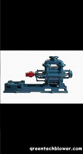 How a 2SK Liquid Ring Vacuum Pump Works | Reliable Industrial Vacuum Explained. See the water-sealed