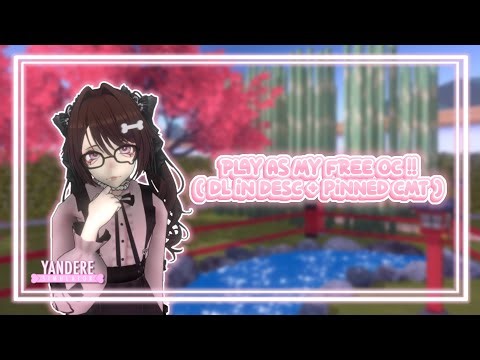 ˚₊‧꒰ა play as my free jirai kei oc !! [ 1K MEMBERS SPECIAL ] ໒꒱ ‧₊˚ | Yandere Simulator