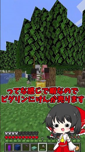 【マイクラ】一秒ごとにランダムなアイテムが降ってくる世界！？#shorts
