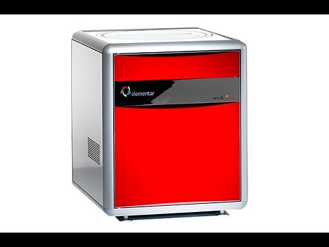 CHNS analyzer vario MICRO cube Elementar - part 1