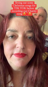 12K views · 116 reactions | Trying out some Christmas songs for TIK TOK before recording our Charity song ❤️ | Stephanie Aird’s LOLS | Facebook