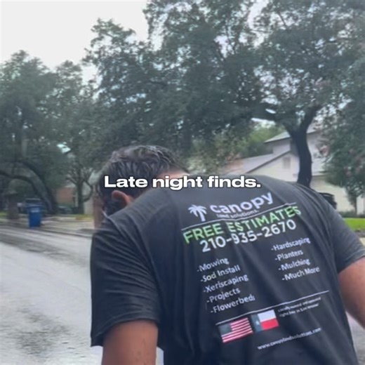 Canopy Land Solutions LLC on Instagram: "Late night finds: The $200 start. 📼 Found this video from exactly 2 years ago today. I was just a high school junior with $200 in my pocket and a willingness to work in the rain. Looking back at these clips, it’s crazy to see where it started vs. where we are now. No investors, no handouts—just pure grind. Today, at 19, Canopy Land Solutions has grown from that $200 investment into a full-service professional landscaping operation. We built this on hard 