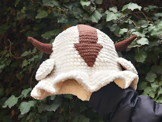 Avatar Appa Crochet Hat Pattern - Etsy