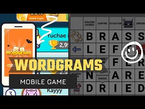 [GAMEPLAY] Wordgrams - Crossword Puzzle | Mobile Game