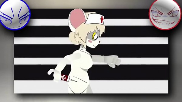 Lorna (Terrible Mouse) vs Mickey Mouse Fight