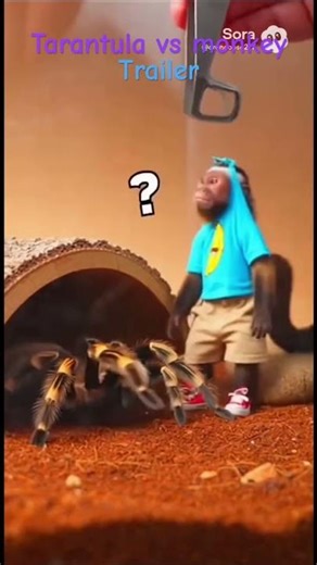 Tarantula vs monkey the movie trailer