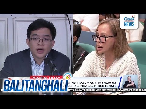 Mga dokumentong galing umano sa pumanaw na si dating DPWH Usec. Cabral... | Balitanghali