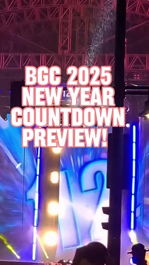 VIP Passes para sa BGC New Year Countdown