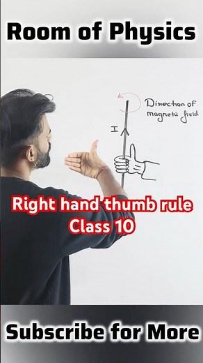 Right Hand Thumb Rule | Class 10 Physics | Fast Revision for CBSE & ICSE Boards