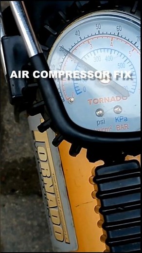 Broken Air Compressor to Functional Tool | Practical Repair