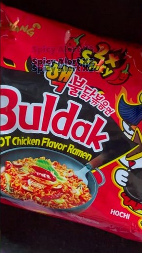 Buldak 2X 🍜spicy chicken #ramen #buldak #koreannoodles #kdrama #fyp #yt #2xspicynoodle #buldak