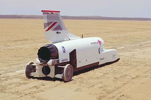 El Bloodhound LSR pasa de 0 a 537 km/h en menos de 20 segundos - Periodismo del Motor