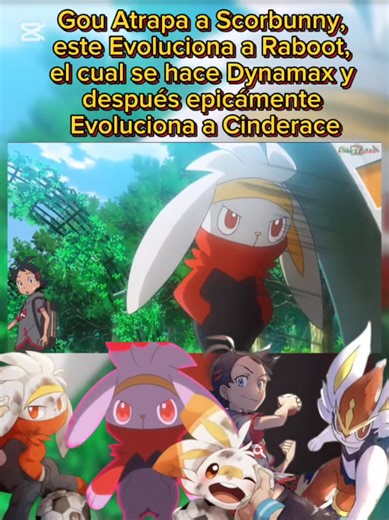 Gou Atrapa a Scorbunny, este Evoluciona a Raboot, el cual se hace Dynamax y después epicámente Evoluciona a Cinderace Parte 1 #fyp #tiktok #foryoupage #viral #duet