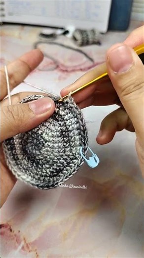 Snippets of next tutorial #crochet #amigurumi #behindthescenes