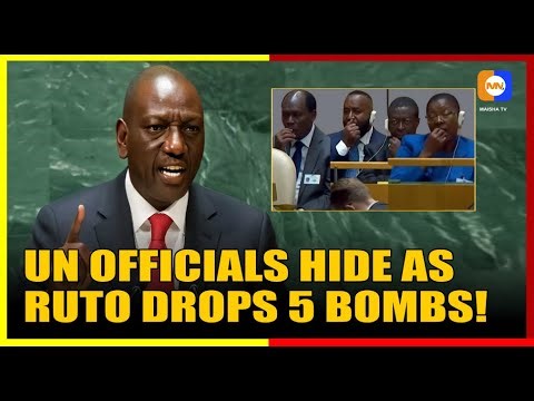 5 Explosive Things Kenya's President Ruto Said at UNGA in New York That SHOCKED the World!