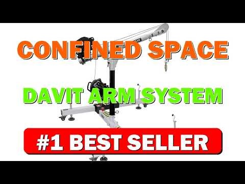 Confined Space Davit Arm System with H-Base (Davit System + Winch + - B0FDH15TS6