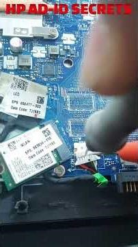 VERY IMPORTANT: HP AD-ID TOP SECRETS UNLOCKED! MASTER POWER ON ANY MOTHERBOARD 🤫🛠️ #laptoprepair