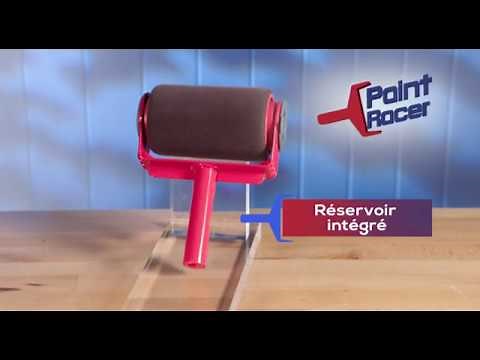 Paint Racer Pro Plus - Rouleau de peinture avec réservoir intégré