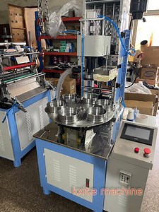 [Hot Item] Automatic Paper Can Tube Curling Gluing Making Machine Round Paper Tube Edge Curling Can Making Machine