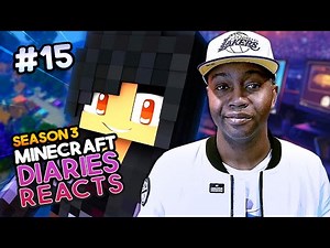 APHMAU Voice Actor Reacts to MINECRAFT DIARIES S3! - Ep 15