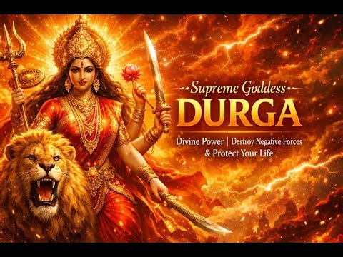 Supreme Goddess Durga Divine Power | Destroy Negative Forces & Protect Your Life