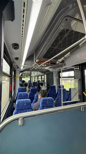 Time lapse of a bus ride