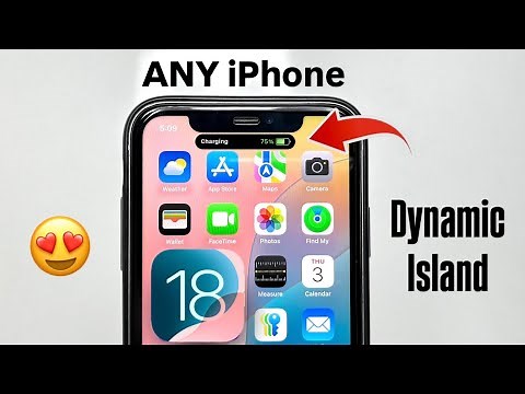 How to Enable Dynamic Island on Any iPhone iOS 18