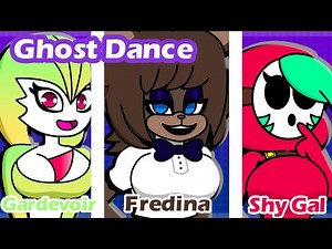 Ghost Dance meme (Fredina, Gardevoir and Shy Gal)