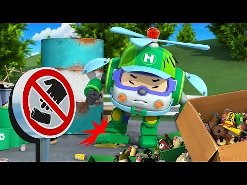 Let's Recycle│POLI Good Habits Story👏│Good Habits for Kids│Kids Cartoons│Robocar POLI TV