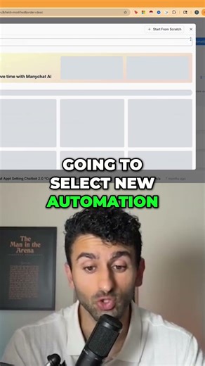 ManyChat Automation: Build a Chatbot From Scratch! #shorts