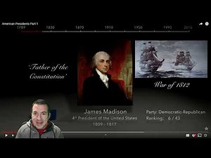 Epic History TV's American Presidents, Part 1 - History Vlogger Reaction