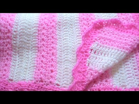 Πλεκτή κουβερτούλα με βελονάκι