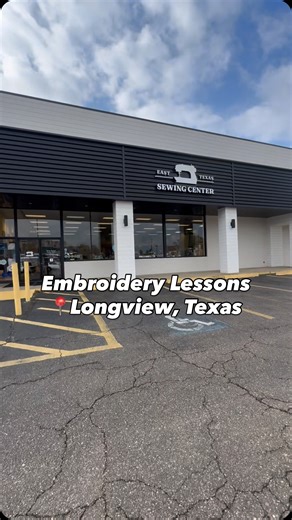 A morning of lessons in embroidery! When you buy locally from East Texas Sewing Center they include classes to teach you how to use your machine which is SO helpful!! Learning with @theranchkitchen ! East Texas Sewing Center 📍112 A Johnston St, Longview, Texas #sewing #embroidery #easttexas #etx #longview | Bethany Nolan, Realtor/Broker Associate - Nolan Properties LLC