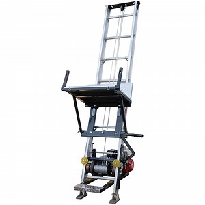 [Hot Item] Electric Lift Machine Wireless Remote Solar Panel Installation Control Ladder Hoist