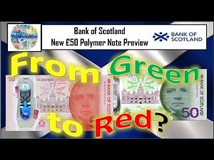New Bank of Scotland £50 Polymer Preview
