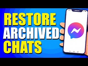 How To Restore Archived Chats In Messenger (Easy Method)
