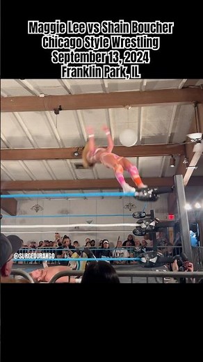 Match Highlights: Maggie Lee vs Shain Boucher. Chicago Style Wrestling
