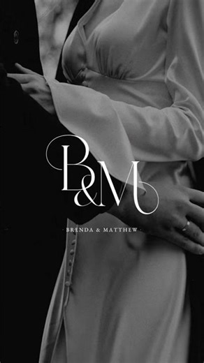 B & M Wedding Monogram #monogramdesign
