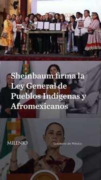 Sheinbaum announces consultation with Indigenous and Afro-Mexican peoples for constitutional reform