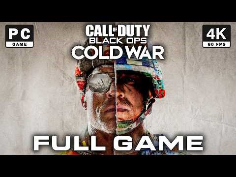 Call of Duty: Black Ops Cold War | Campaign walkthrough | Full Game | PC 4K 60fps