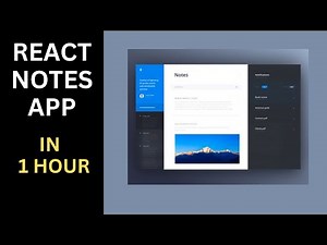 Notes App with React and Tailwind CSS