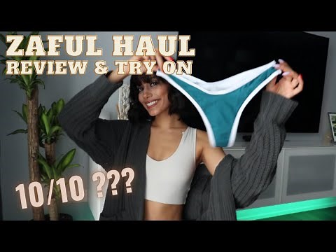 ZAFUL BIKINI TRY ON HAUL 2021 - HONEST REVIEW