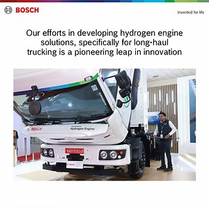 Our innovation journey is rooted in sustainability. Take for example, our state-of-the-art Hydrogen Engine Test Infrastructure. While heavy-duty trucks might be vital to the global economy, one cannot ignore the environmental repercussions of using traditional fuels to ply them on the roads. However, Bosch’s hydrogen engine solutions house the potential to reduce emissions for individual vehicles and largely benefit the transportation landscape when committed long-term. Earlier this year, our H2