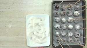 Abracadabra! We've turned Tim Tams into another Aussie fave! http://www.taste.com.au/recipes/tim-tam-lamington-balls/IkF9WpFh | Taste.com.au