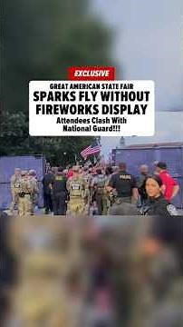 Great American State Fair Attendees Accost National Guard, on Video