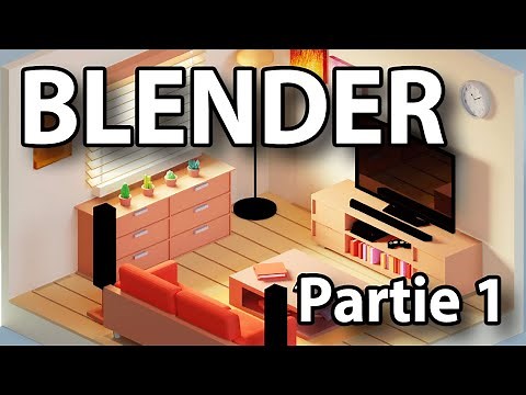 Les bases de la modélisation 3D sous Blender (partie 1)