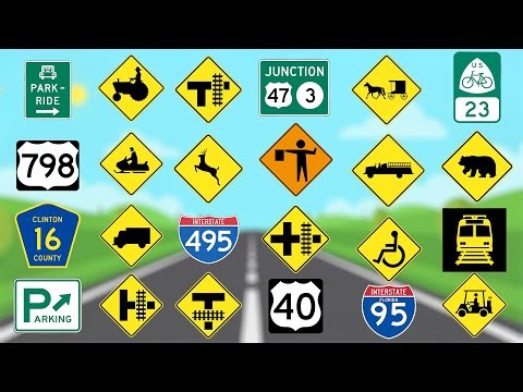 40 Must Know Road Signs every driver needs to know | Road Signs For Driving Test 2025