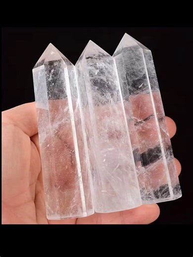 Temu find: Natural white quartz crystal obelisk — transparent and beautifully crafted. A six-sided crystal tower for décor, meditation, or crystal grids. Tap the link in bio to shop now! #temufinds #crystaltok #clearquartz #quartz #crystalobelisk #crystaltower #crystalcollection #crystalvibes #homedecor #deskdecor #altardecor #aestheticdecor #manifestation #selfcare #budgetfinds