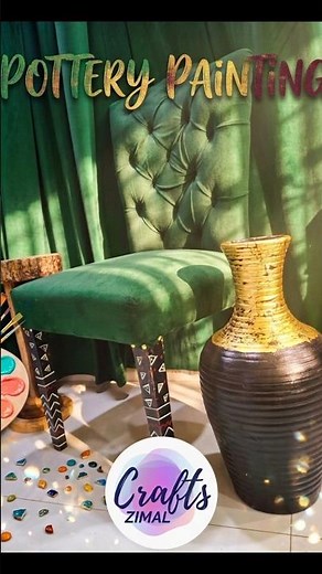 Beginner Pottery Painting That Actually Looks Good #crafts #diy