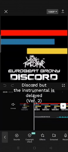 The Living Tombstone - Discord (Instrumental Version 2)